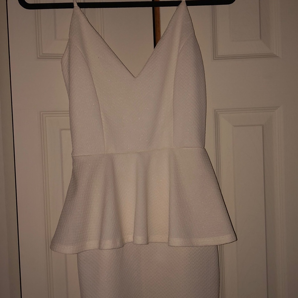 Charlotte Russe peplum dress